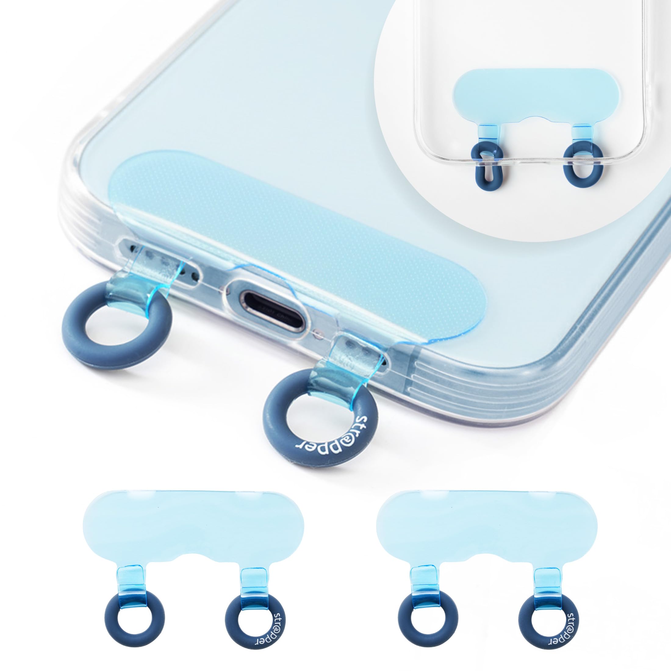 Amazon.co.jp: strapper ストラッパー グミ スマホ ストラップホルダー